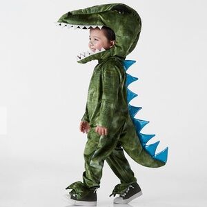 Pottery Barn TRex dinosaur light-up costume size 3T